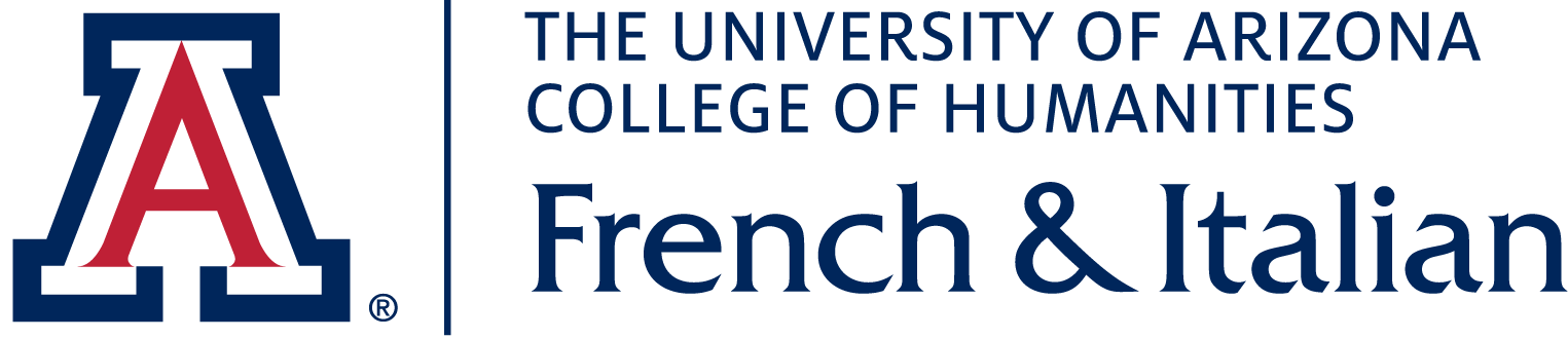 Logo of the University of Arizona Department of French & Italian