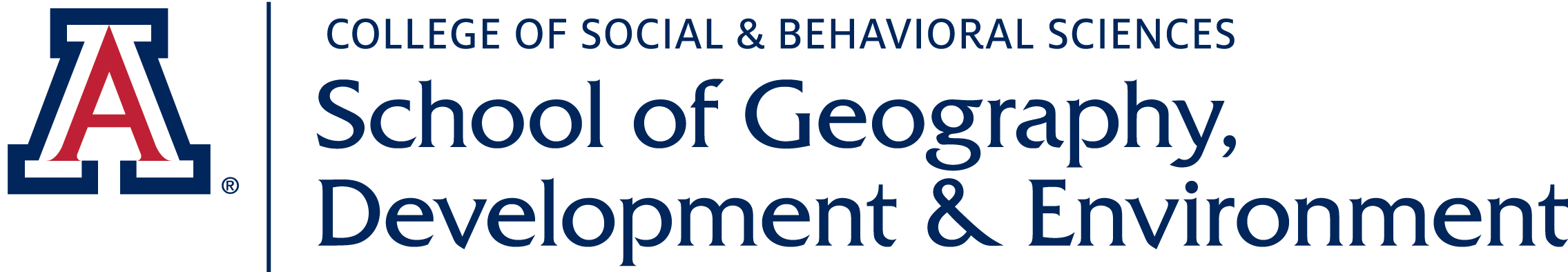 Logo of the University of Arizona School of Geography, Development & Environment