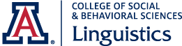 Logo of the University of Arizona Department of Linguistics